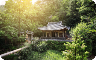 Andong wooden building