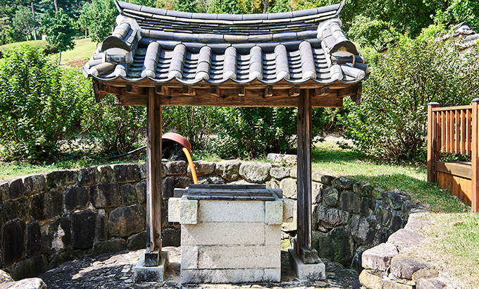 충남 예산군 예산 추사고택 우물
